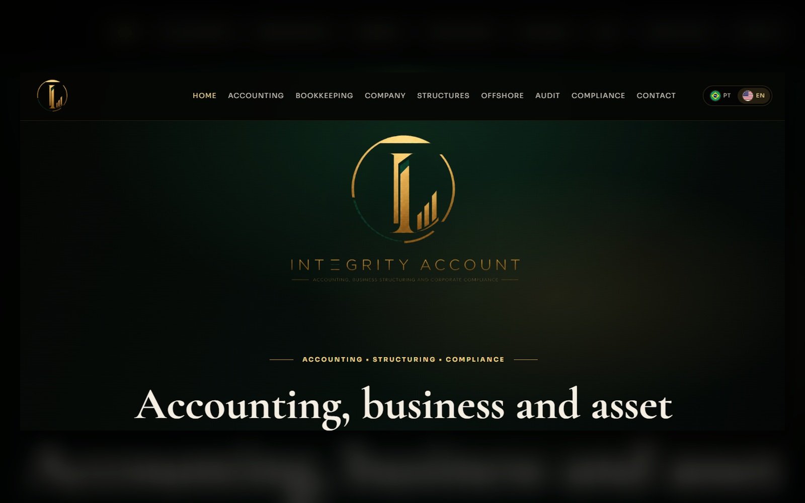Accounting, Structuring & Compliance Corporate Website